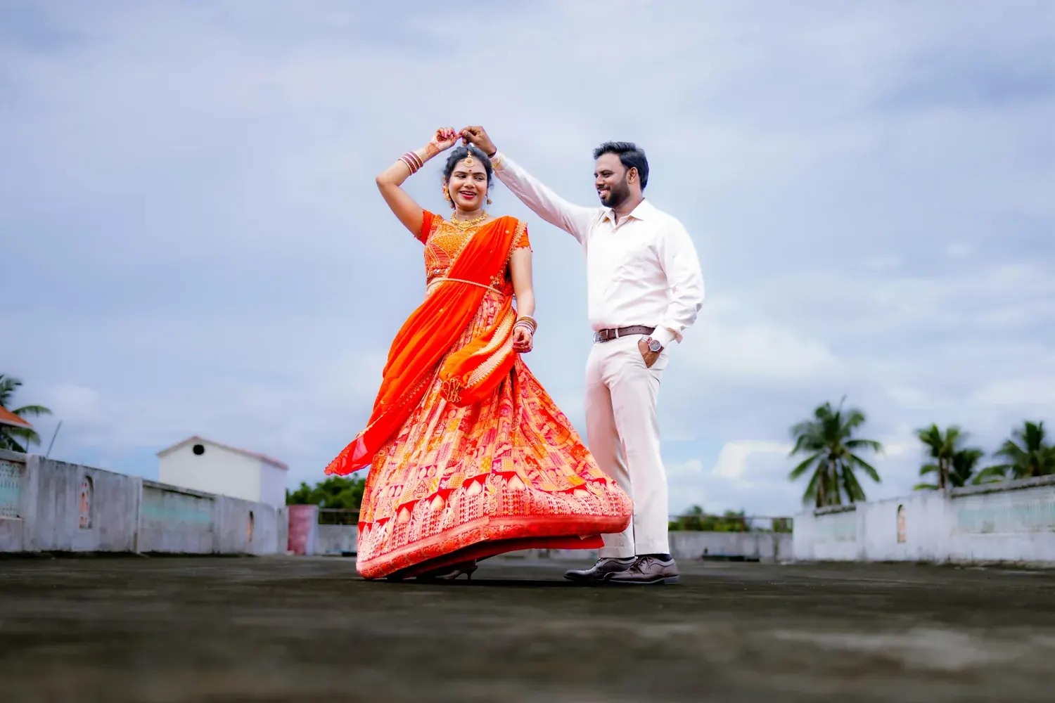Varsha and Praneeth together