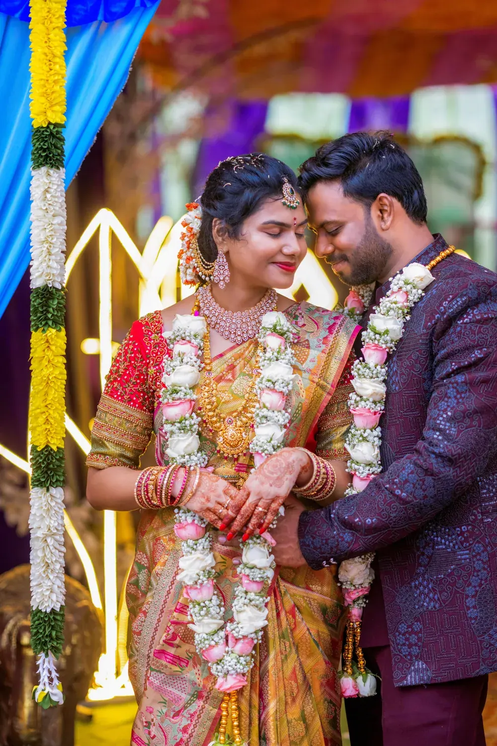Varsha and Praneeth together
